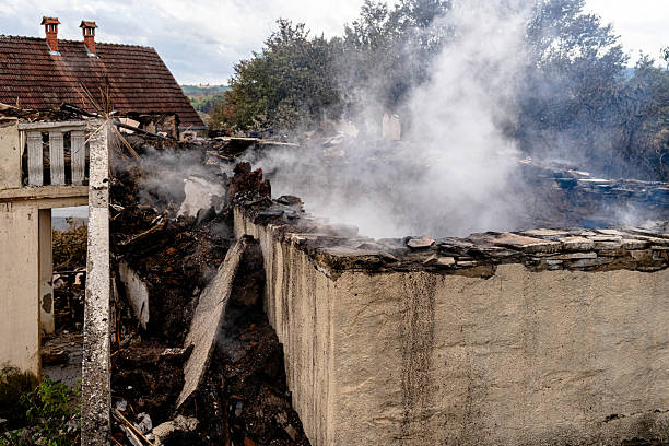 Professional Fire Damage Removal technician working in Maple Plain, MN